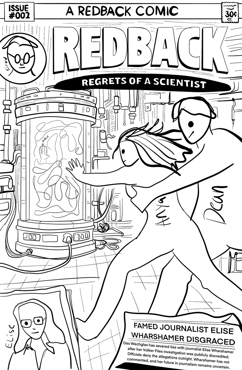 Concept Art For The Cover of Issue #002 -  Joy