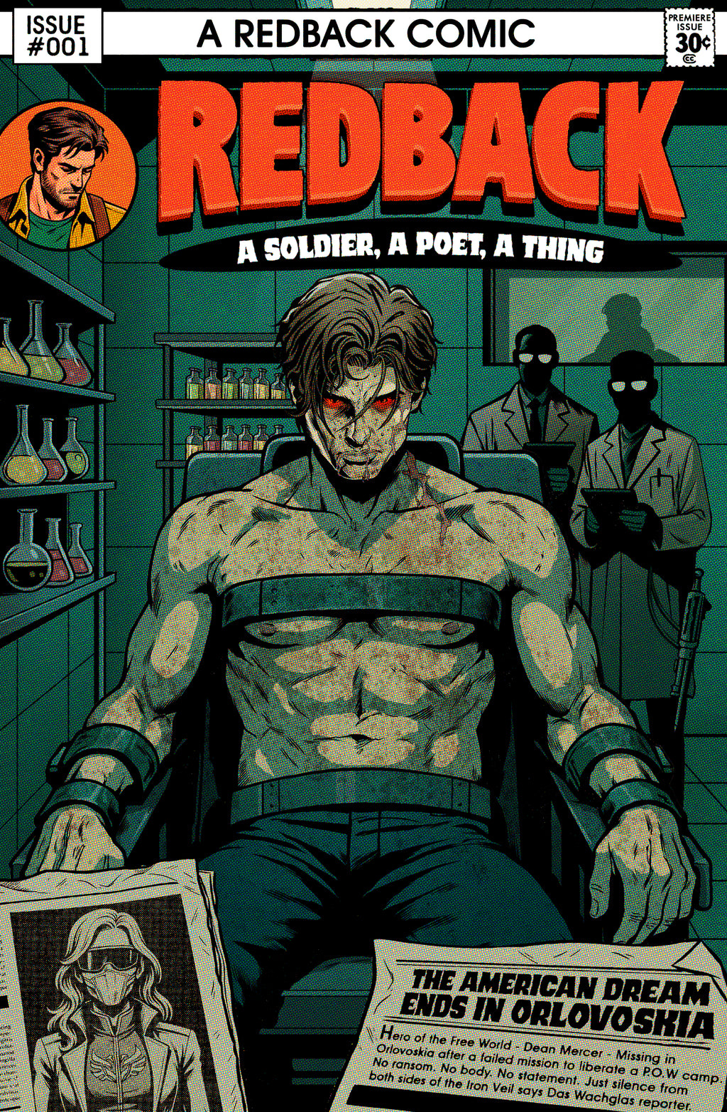 [PRE-ORDER] A Soldier, A Poet, A Thing - REDBACK ISSUE #001